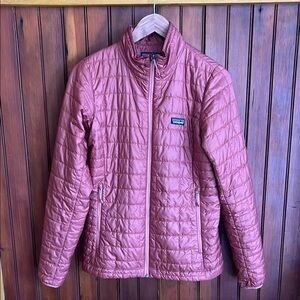 Patagonia Women's Puffer Jacket in Rose